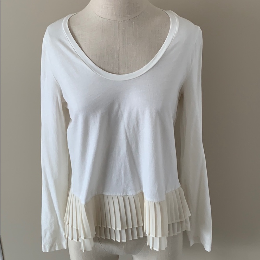 J Crew ivory long sleeve